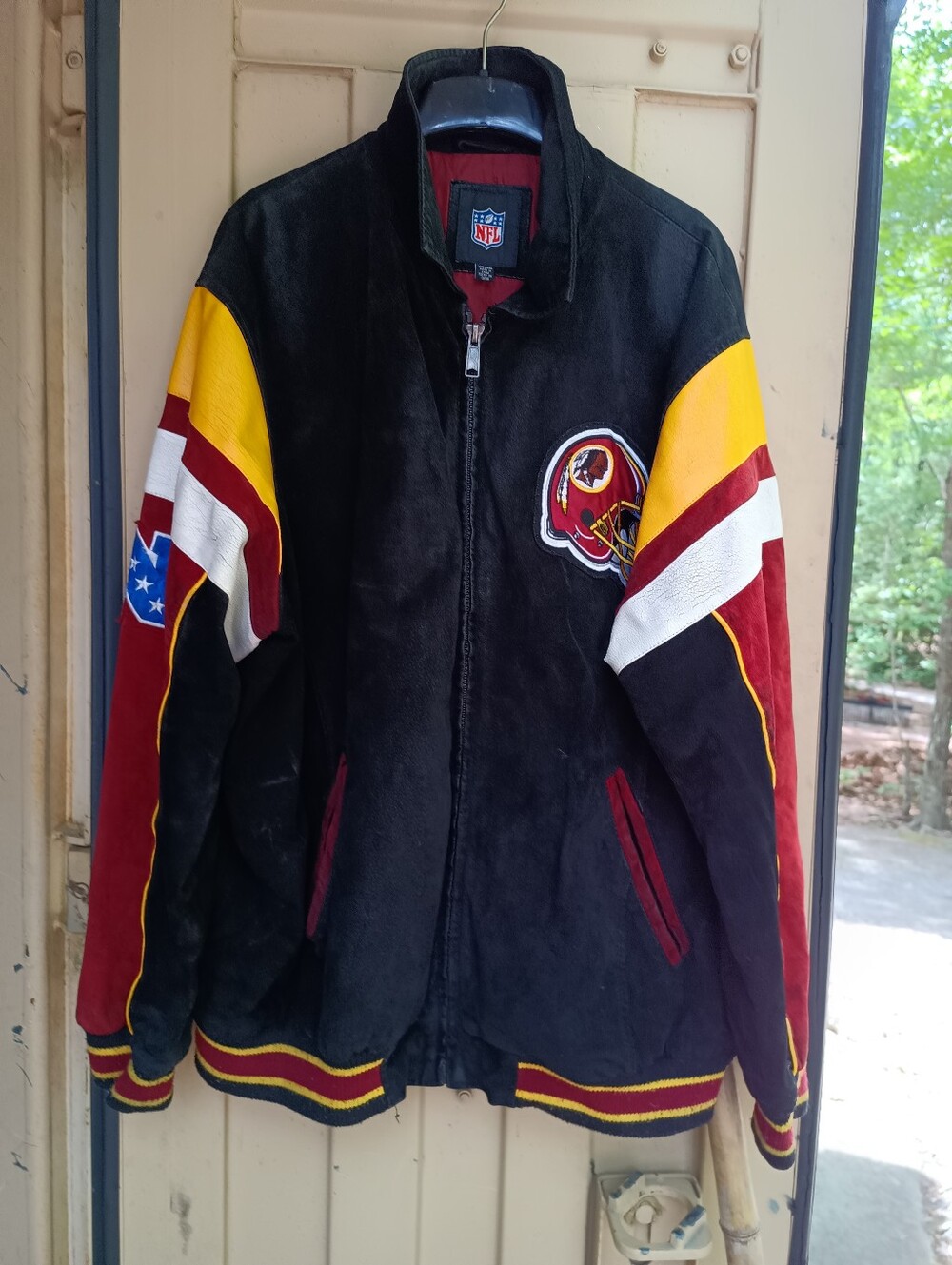 Washington Redskins Suede Leather 2XL Jacket